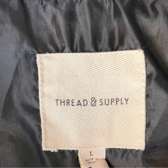 Thread & Supply Black Satin Lined Jacket - Picture 5 of 5